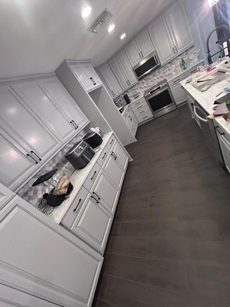 Renovated kitchen