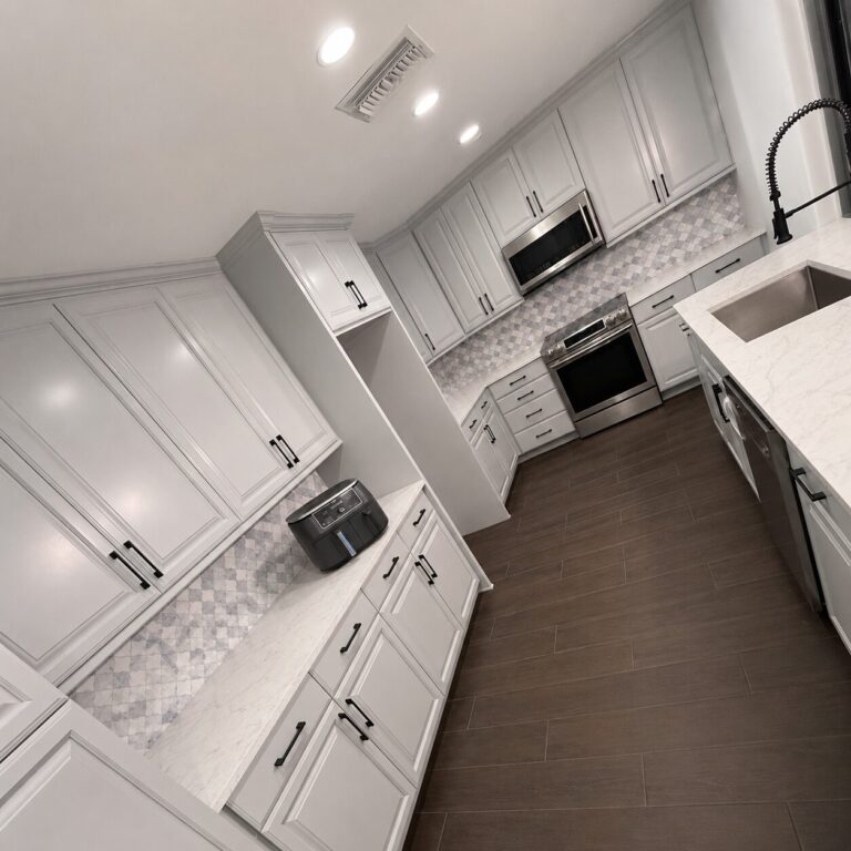 Renovated kitchen