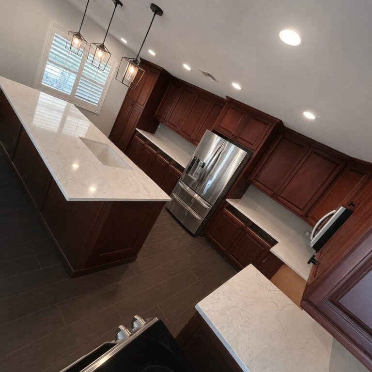 Renovated kitchen